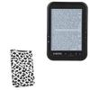 BoxWave Case Compatible with Hakeeta E-Reader (6 in) - Snow Leopard Plush SlipSuit, Animal Leopard Print Padded Soft Sleeve view 1