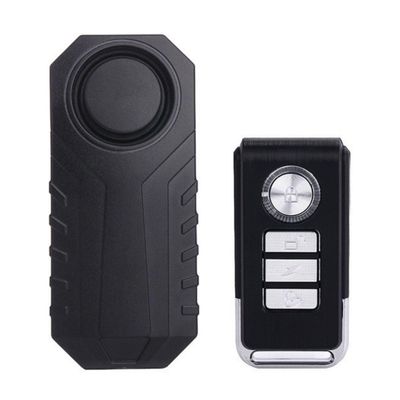 Anti-Theft Waterproof Wireless Alarm with Alarm Warning Sticker for Bikes, Motorcycles, Scooters, and More.