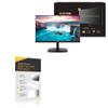 BoxWave Screen Protector Compatible with Viotek LED Computer Monitor H250 Widescreen (25 in) - ClearTouch Anti-Glare Privacy (2-Pack), Privacy Screen Protector Flexible Film Anti-Glare view 1
