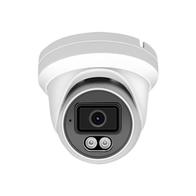 Auview 4K PoE Security Camera, 8MP IP Turret Dome, Big Sensor, Built-in Microphone, Smart Dual-Light Color Night Vision, IP67 Outdoor/Indoor, NDAA Compliant, ONVIF Compatible
