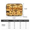 African Grassland Animals Laptop Inner Bag 13 Inch Laptop Sleeve Case For Laptop Briefcase Carrying Bag Pouch Skin Cover view 4