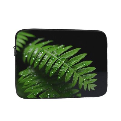 Bright Green Ferns Laptop Inner Bag 13 Inch Laptop Sleeve Case For Laptop Briefcase Carrying Bag Pouch Skin Cover