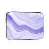 Blue And Purple Waves Laptop Inner Bag 13 Inch Laptop Sleeve Case For Laptop Briefcase Carrying Bag Pouch Skin Cover view 1