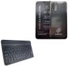 BoxWave Keyboard Compatible with Vortex HD65 Ultra - SlimKeys Bluetooth Keyboard, Portable Thin with Chiclet-Style Keys - Jet Black view 1