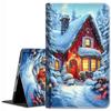 Case for Samsung Galaxy Tab S9/S9 FE 11 inch 2023 Model(SM-X710/X716B/X718U/X510/X516B/X518U) - Slim Fit Standing Cover with Auto Sleep/Wake, Snowy Christmas Lgloo view 1