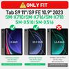 Case for Samsung Galaxy Tab S9/S9 FE 11 inch 2023 Model(SM-X710/X716B/X718U/X510/X516B/X518U) - Slim Fit Standing Cover with Auto Sleep/Wake, Snowy Christmas Lgloo view 2