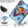 Case for Samsung Galaxy Tab S9/S9 FE 11 inch 2023 Model(SM-X710/X716B/X718U/X510/X516B/X518U) - Slim Fit Standing Cover with Auto Sleep/Wake, Snowy Christmas Lgloo view 3