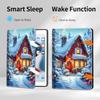 Case for Samsung Galaxy Tab S9/S9 FE 11 inch 2023 Model(SM-X710/X716B/X718U/X510/X516B/X518U) - Slim Fit Standing Cover with Auto Sleep/Wake, Snowy Christmas Lgloo view 4