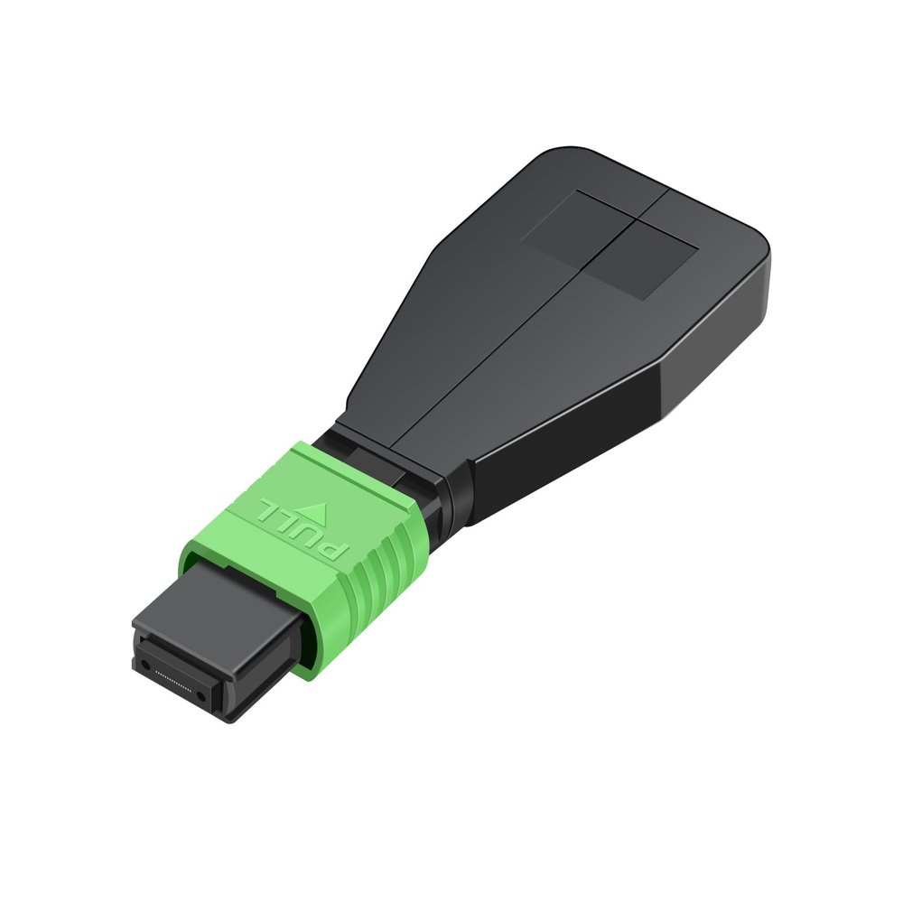 Buacoz MPO/APC 12 Core Female Fiber Optic Loopback Adapter,Singlemode