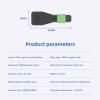 Buacoz MPO/APC 12 Core Female Fiber Optic Loopback Adapter,Singlemode view 2