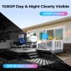 ZOSI 5MP Lite 8 Channel H.265+ Home Security Camera System, 8CH 5MP Surveillance DVR with 1TB HDD, 4 x 1920TVL(2MP) Weatherproof CCTV Dome Camera Outdoor Indoor, 80ft Night Vision, Motion Alerts view 2