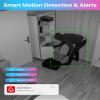 ZOSI 5MP Lite 8 Channel H.265+ Home Security Camera System, 8CH 5MP Surveillance DVR with 1TB HDD, 4 x 1920TVL(2MP) Weatherproof CCTV Dome Camera Outdoor Indoor, 80ft Night Vision, Motion Alerts view 3