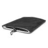 BoxWave Case Compatible with TMEZON Wired Video Intercom System (MZ-V20*2) - Velvet Pouch, Soft Velour Fabric Bag Sleeve with Drawstring - Jet Black view 4