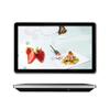 OKPJFHS Elevator Wall-Mounted Split-Screen Advertising Machine 15 inch/19/24/27 inch LED LCD Non-Touch Screen Restaurant high-Definition Multimedia Display Large Screen Advertisi(Black-19inchs view 2