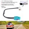 Gavigain 2 to 1 MIB Antenna Adapter, Automotive Radio Antenna Adapter G FAKRA Radio for RCD330G RCD330 RCN210 RCD510 Fit for Desay view 2