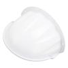 Mtlavishness Plastic Sun Rain Shade Outdoor Security Camera Cover for Outdoor Camera White (White) view 4