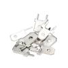 BHUPWZE 100PCS 6.3MM 4.8MM Inserts Plug Male Terminal 250 PCB Solder Lug Thickness 0.8 Two Legs,PCB Welding Sheet(6.3 Weld Sheet) view 4
