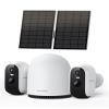 WUUK Solar Outdoor Cameras and Add-on Doorbell Camera view 2