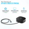 HP Docking Station for Laptop Dual Monitor and Charging - 5TW10AA / 5TW10UT / 5TW10AA#ABB USB-C G5 Dock with 120W AC Adap TER + HDMI Cable + DisplayPort Cable + Cleaning Cloth view 3