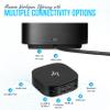 HP Docking Station for Laptop Dual Monitor and Charging - 5TW10AA / 5TW10UT / 5TW10AA#ABB USB-C G5 Dock with 120W AC Adap TER + HDMI Cable + DisplayPort Cable + Cleaning Cloth view 4