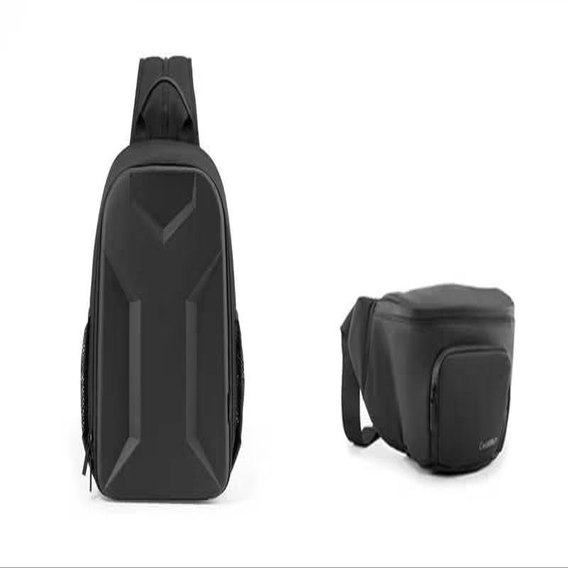 1 camera body+1 lens Waterproof Camera Waist Bag+ 1 camera 6 lenses Waterproof Hardshell Camera Sling Bag with Tripod Holder