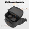 1 camera body+1 lens Waterproof Camera Waist Bag+ 1 camera 6 lenses Waterproof Hardshell Camera Sling Bag with Tripod Holder view 3