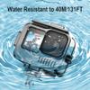 KETOPKIN Aluminum Alloy Waterproof Case for GoPro Hero13/Hero12/Hero11/Hero10/Hero9 Black,40M/131FT Underwater Diving Housing Protective Shell for Hero13/12/11/10/9 Black Camera Accessories view 4