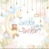 10x8ft Baby Shower Backdrop Twinkle Twinkle Little Star Photography Background Golden Stars and Moon Baby Shower Party Decorations for Girls Sparkle Stars Photo Booth Studio Props view 1