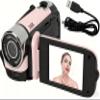 Mtlavishness D90 Digital Video Camera Camcorder Portable 1080P HD Handheld Recorder Camera 16MP 16X Zoom with Fill Light 2.4 Inch Rotatable LCD Screen for Vlogging Travel Sports Events view 1