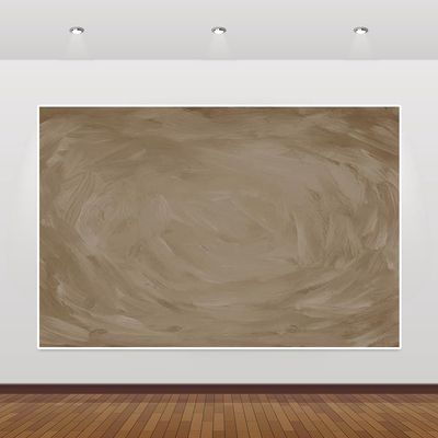 10x7ft Vinyl Khaki Color Photography Backdrops Solid Pure Color Photoshoot Backdrop Earthy Yellow Abstract Portrait Background Birthday Party Wedding Baby Shower Background Banner Supplies Props