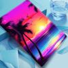 DIGTIALLL Case for 6" Kindle Paperwhite (10th Generation, 2018 Release) and Kindle Paperwhite Signature Edition PU Leather Protective Cover with Auto Sleep/Wake,Tropical Palm Trees view 2