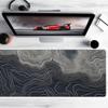Mouse Pad Abstract XXL Mouse Pad Gaming Topography (1200*600*3MM) Extended Large Mouse Pad Desk Mat,Stitched Edges Mousepad Office Decor,Office Desk Accessories Non Slip Rubber Base,for Office & Home view 4