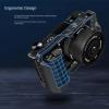 ZVE10 II Cage Compatible for Sony Alpha ZV-E10 II Camera Full Cage with Cold Shoe Mount NATO Chute Arca Quick Release Bottom Plate view 3