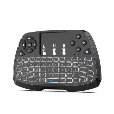 Geartist Wireless Keyboard, Rechargeable 2.4G Mini Keyboard with 7-Color RGB Backlit, Compatible with Mac, Windows