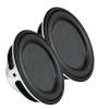 2Pcs 2inch 52MM Portable Full Ranges Speakers 4Ohm 5W Multimedia Rubber Side Home Theater Loudspeaker view 4