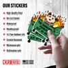 (3Pcs-3") Funny Possum The Horrors Persist But So Do I Sticker, Funny Dumpster Fire Stickers Save The Fiery Trash Waterproof Vinyl for Laptop Water Bottle Sticker Decal Gifts for Her Him 3 Inches view 4