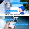 (PT Digital Zoom 100% Wire-Free) 2-Way Audio Wireless Solar Cameras, Solar Battery PIR Detection Outdoor Wireless Security Camera System Video Surveillance System (4-Cams 64G) view 3