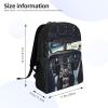 Airplane Cockpit Cute Backpack Waterproof Lightweight Casual Daypack Travel Laptop Bag For Women Men view 4