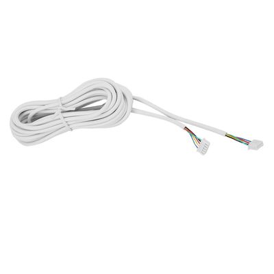 5 Core Flexible Copper Cable, 15m 0.3mm Round Copper Core Cable for Video Door Phone System