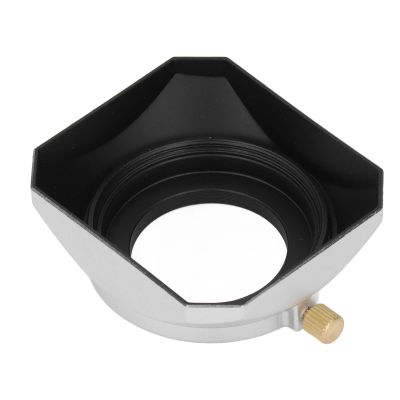 37mm Lens Hood Improve Image Quality, Lens Hood Shade Accessory Sun Shade, Premium Aluminum Alloy, Matte Finish, for Strict Photographer Habit