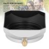 37mm Lens Hood Improve Image Quality, Lens Hood Shade Accessory Sun Shade, Premium Aluminum Alloy, Matte Finish, for Strict Photographer Habit view 3