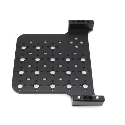 Eonvic Cheese Plate Side Extension Plate for Alexa Mini MiniLF Camera with 3/8" Screws (Black)