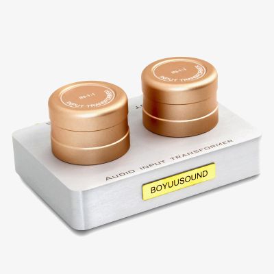 NC-25A Passive 1:2 Step-Up Audio Transformer for Line-Level Systems, Fully Passive No Power Required, Enhanced Stability for Hi-Fi & Tube Amplifiers, RCA Input/Output by BOYUUSOUND