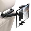 bokilino Tablet Holder for Car Headrest, [3 in 1 Adjustable Extension Arm] iPad Car Mount for Back Seat, Road Trip Essentials for Kids, for 4.7-12.9" Like iPad Pro, Air, Mini, Galaxy, Fire HD Tablet view 1