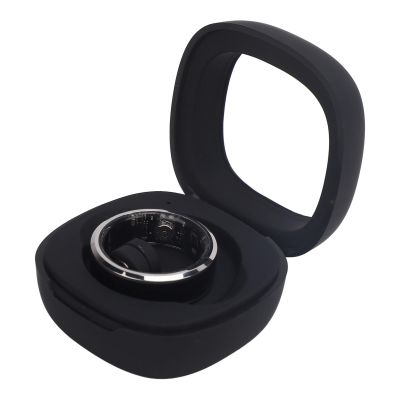 CCYLEZ Smart Ring, Aluminum Alloy Ceramic, Body Temp Tracking, Pedometer, Sleep Monitoring, Smart Sports Game, 400mAh Charging Case for Outdoors, for Birthday, Anniversary, Thanksgiving