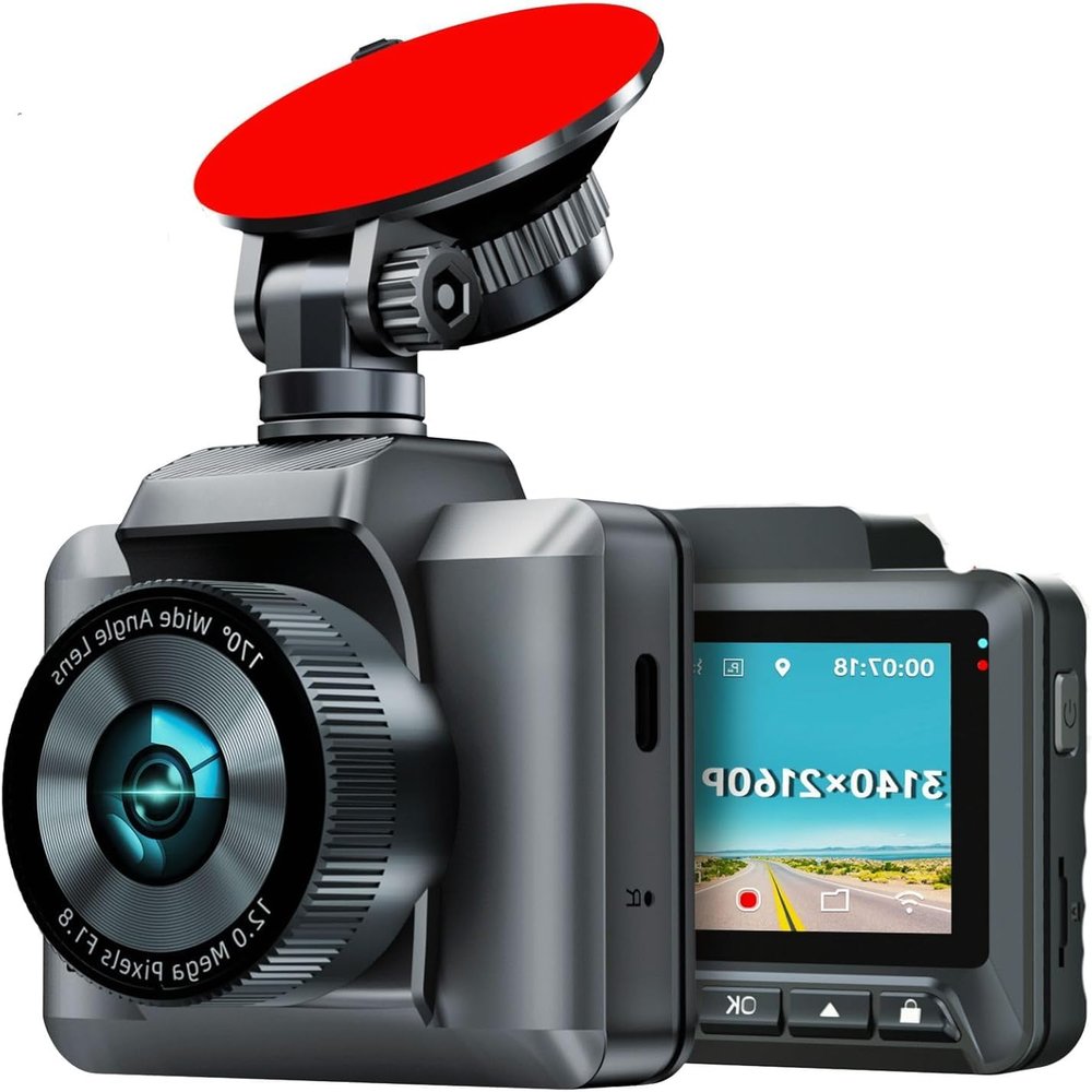 Ecomoment 4K+1080P Dash Cam Front and Rear