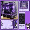 ATX Case, Computer Cases,Mid-Tower PC Gaming Case M-ATX/ITX - Front I/O USB 3.0 /Type-C Port - 270  Panoramic View Tempered Glass Panel - Includes A Themed Light Board view 2