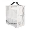 23x20.5x12cm Miniature ITX PC Case, Clear Arcylic PC Case Portable DIY Desktop Computer Case 360 Degree Open Hollow Airflow Case, Miniature ITX Desktop Computer Case (White) view 1