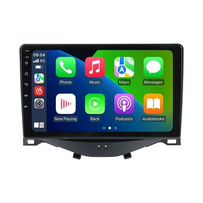 2+32GB 8Core Android Car Radio for Toyota Aygo 2014+ 9" IPS Touch Screen Built-in Car-Play Android Auto/GPS Navigation/SWC/DSP/Rear View
