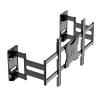 LLINVX Wall Mount TV Bracket Flush Mount Space Saving, Full Motion TV Wall Mount for 55-120 Inch TVs, Fixed TV Wall Mount, Flat Curved Screen Tilt and Swivel TV Mount view 1